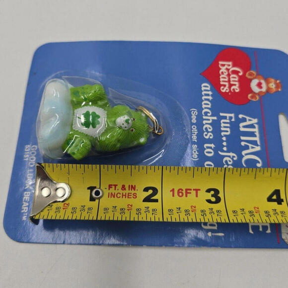 1980's Care Bears Attachable Good‎ Luck Bear - Picture 6 of 7